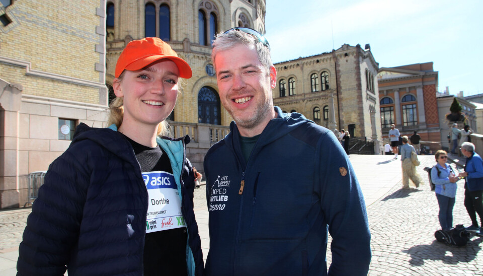 OPPLEVELSE: Dorthe Volden Skara og Morten Nordbrekken fullførte i helga Sentrumsløpet på nytt. Begge har lyst på flere starter i massemønstringa.