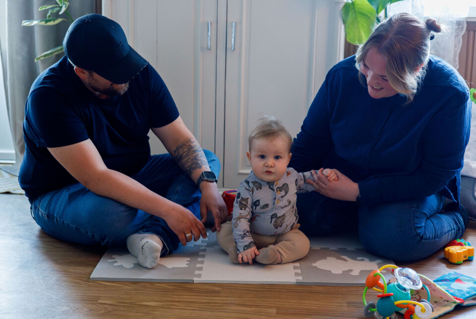 IKKE PLASS: Seks måneder gamle Oskar er den eneste av sju barn som ikke får plass i Glåmos barnehage fra høsten av.