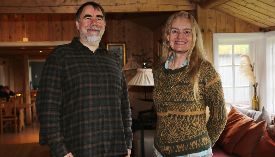 GODT PARTI: – Vi visste vi trengte Tonje, men ikke at hun fantes, sier Ragnar Harper, medeier i Nordpå Fjellhotell.