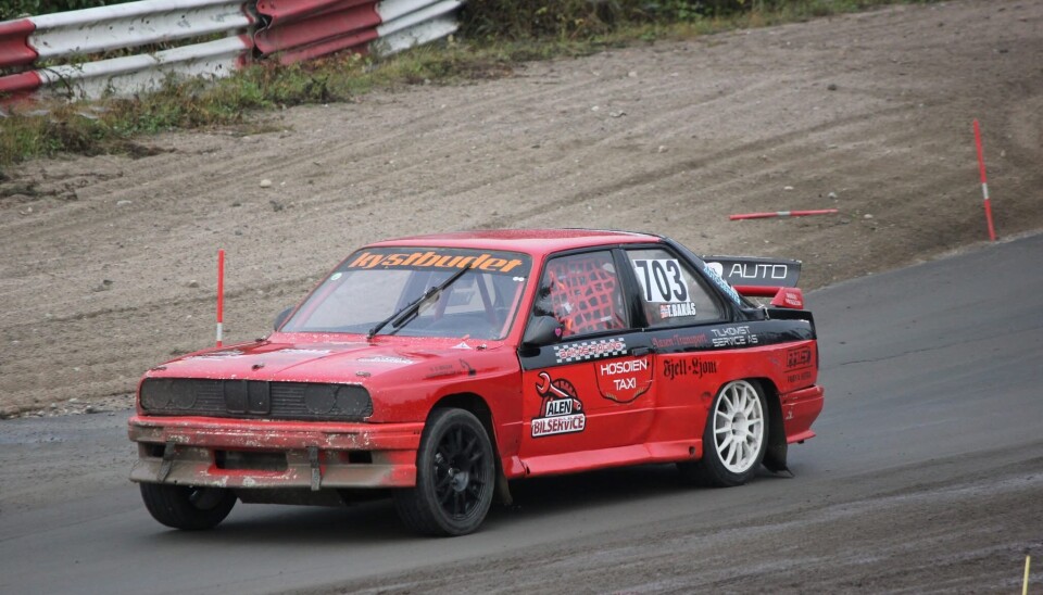 BRA FART: Trond Bakås holdt bra fart gjennom alle rundene i helga, men han sliter med å komme seg av gårde ved start.