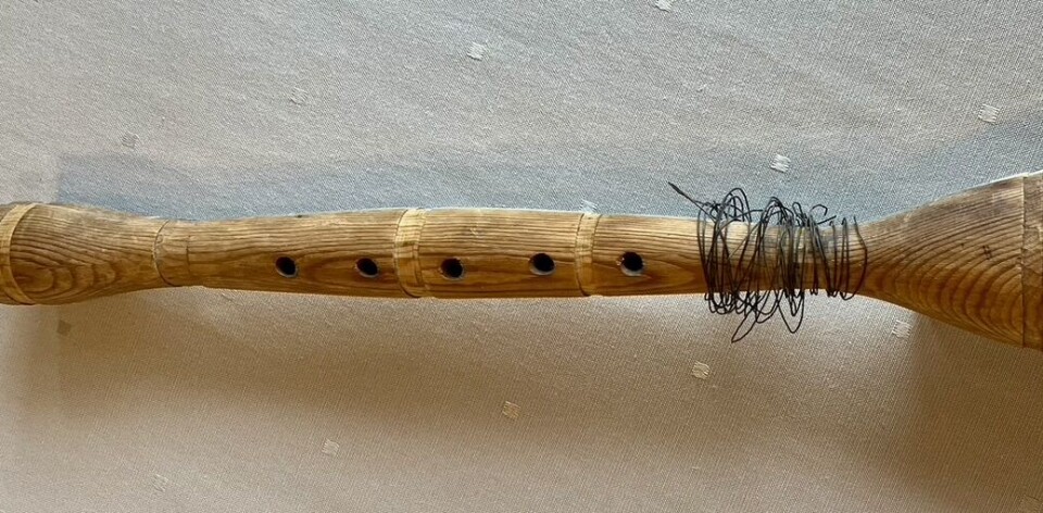 Gammelt blåseinstrument oppdaget i Feragen