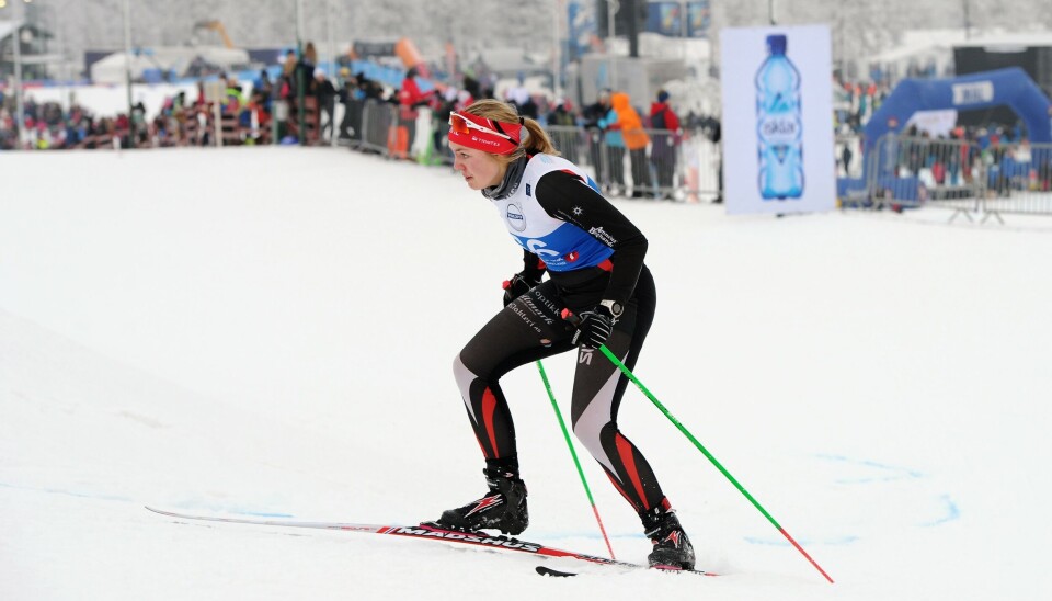 TAR FREM SKIENE: Pauline Sjøvold ga seg som aktiv langrennsløper i 2018. Til vinteren plukker Røros-jenta fram langrennsskiene igjen.