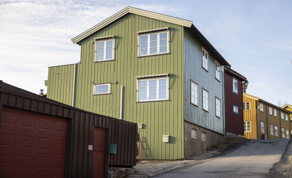 SOLGT: Spell-Olaveien 2 har skiftet eier. Spell-Olaveien 2