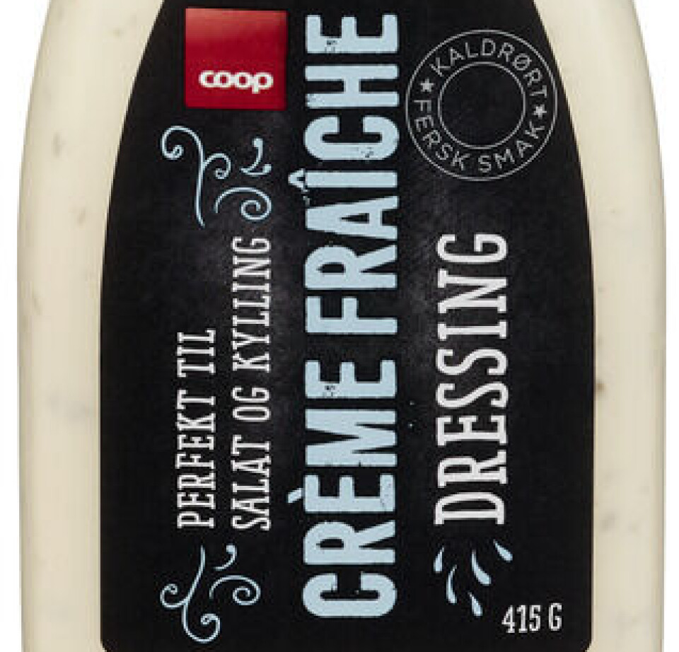 Coop tilbakekaller dressing