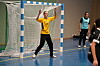 TRAVEL: Det ble en travel kamp for keeper Astrid Emilie Birkeland Velzen.