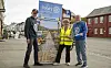 Ivar K. Brokhaug, Brit Elin Svenning og Per Ludvig Engesæter Røros Rotary